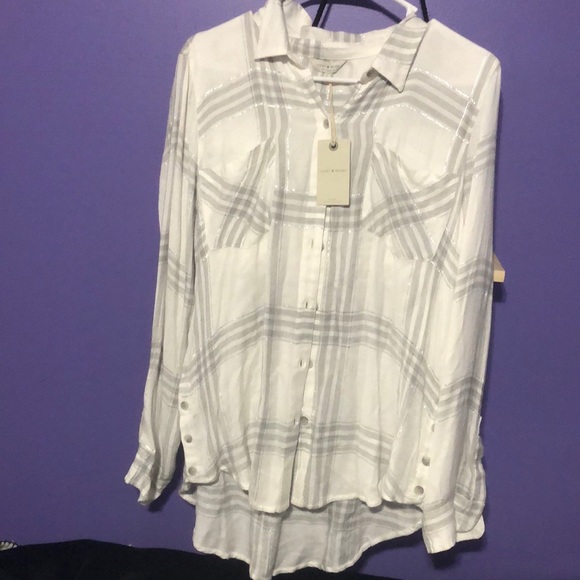 Lucky Brand Tops - NWT! Lucky Brand Button down plaid!